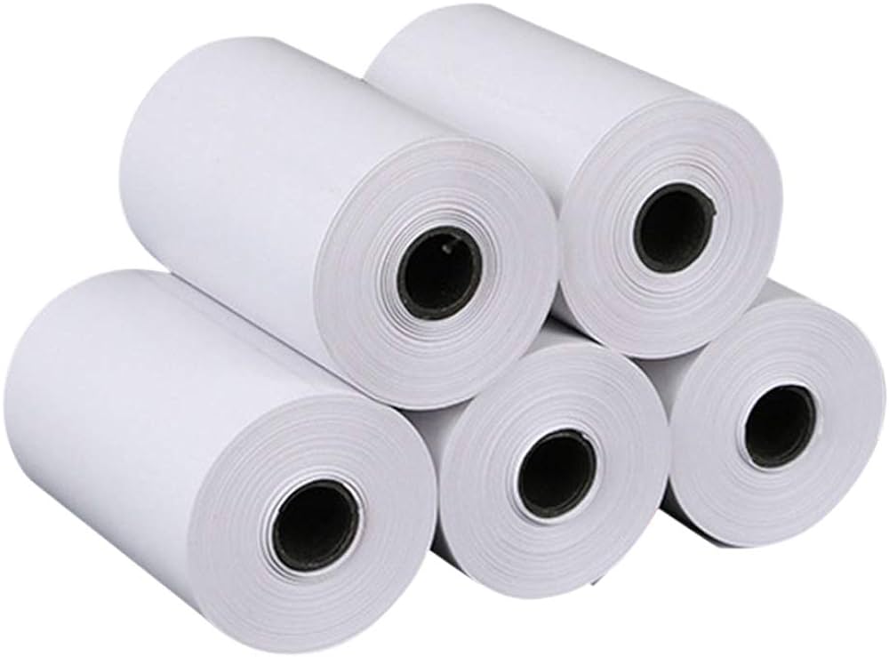 Pack 5rollos para impresora gatito