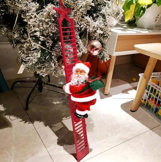 Navidad Mágica con Papa Noel Sube Escaleras