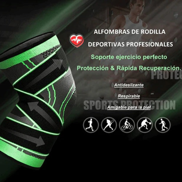 RODILLERA FLEXIBLE DEPORTIVO DOBLE BANDA