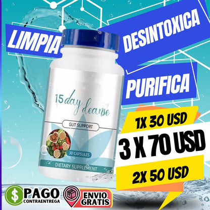 15 Day Cleanse Limpia y Desintoxica