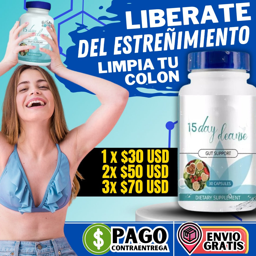 15 Day Cleanse Limpia y Desintoxica